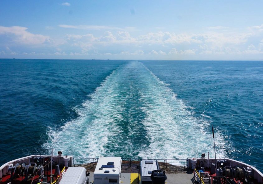 Fährueberfahrt von Duenkirchen nach Dover