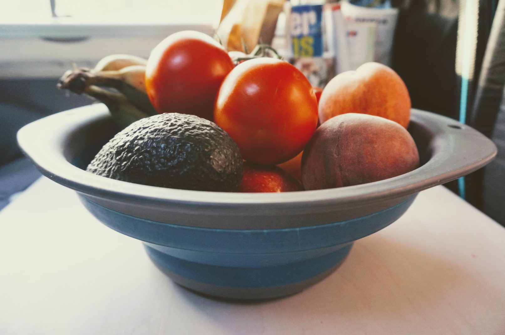 Obstschale im Camper